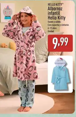 ALDI HELLO KITTY Albornoz infantil Hello Kitty oferta