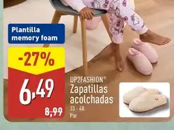 ALDI UP2FASHION Zapatillas acolchadas oferta