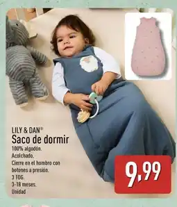 ALDI LILY & DAN Saco de dormir oferta