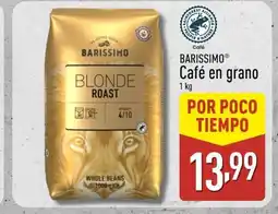 ALDI BARISSIMO Café en grano oferta