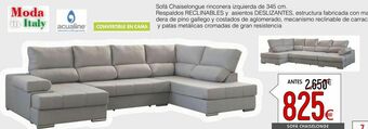 Atrapamuebles Chaise longue con cama oferta