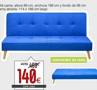 Atrapamuebles Sofá cama oferta