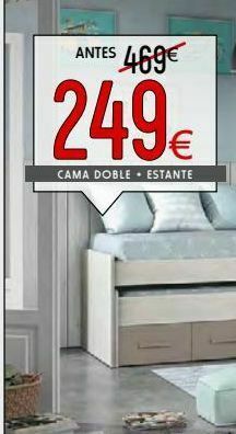 Atrapamuebles Cama doble oferta