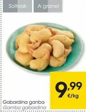 Eroski Gambas gabardina oferta