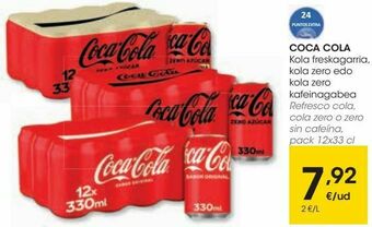 Eroski Coca cola oferta