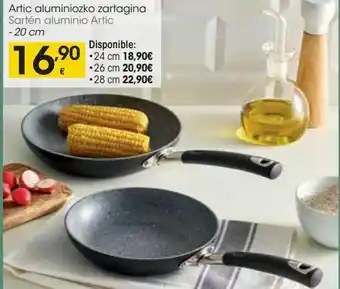 Eroski Sartén de aluminio artic oferta