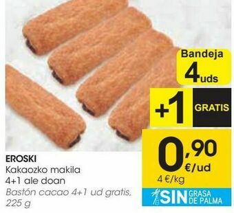 Eroski Eroski bastón cacao oferta