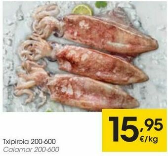 Eroski Calamar oferta