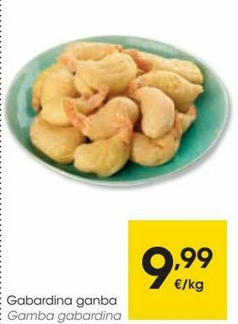 Eroski Gamba gabardina oferta