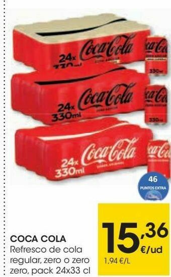 Eroski Coca cola oferta