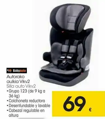 Eroski Silla auto vikv2 babyauto oferta