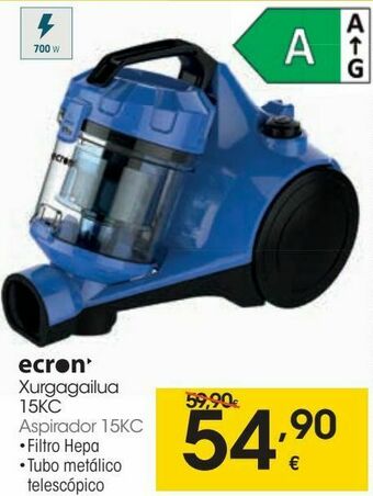 Eroski Ecron aspirador 15kc oferta