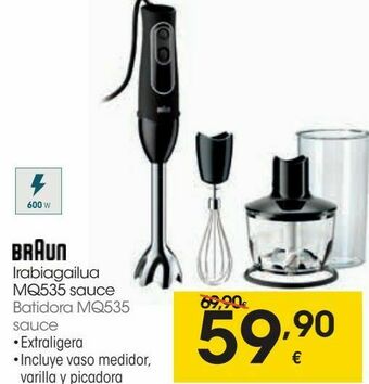 Eroski Braun batidora mq535 sauce oferta