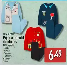 ALDI Police - pijama infantil de oficios oferta