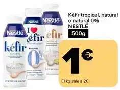 Supeco Nestlé - kéfir tropical, natural o natural 0% oferta