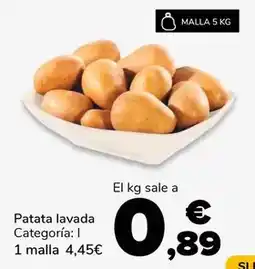 Supeco Patata lavada oferta