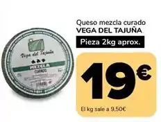 Supeco Vega del tajuña - queso mezcla curado oferta