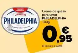 Supeco Philadelphia - crema de queso para untar oferta