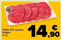 Supeco Filete 1ªa vacuno angus oferta