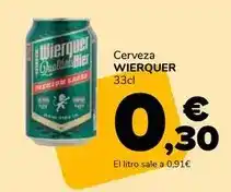 Supeco Wierquer - cerveza oferta