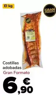 Supeco Costillas adobadas oferta