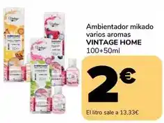 Supeco Vintage home - ambientador mikado oferta
