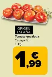 Supeco Tomate ensalada oferta