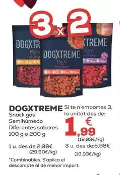 Kiwoko Dogxtreme - snack perro semihumedo oferta