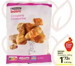 Caprabo Eroski - basic croissants oferta