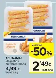 Caprabo Aguinamar - llagostins cruixents oferta