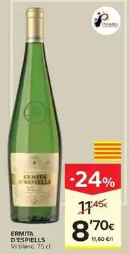Caprabo Ermita d'espiells - vi blanc oferta