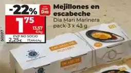 Dia Dia mari marinera - mejillones en escabeche oferta