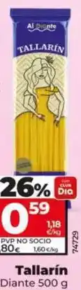 Dia Dia al diante - tallarin oferta
