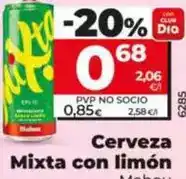Dia Mahou - cerveza mixta con limon oferta
