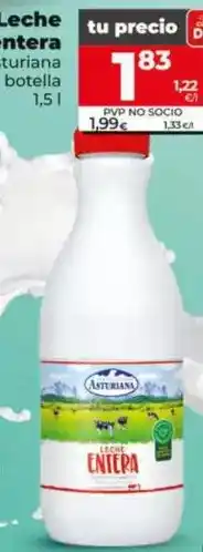 Dia Asturiana - leche entera oferta