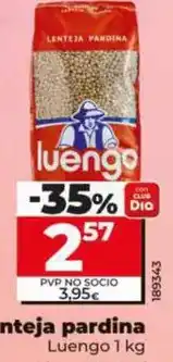 Dia Luengo - lenteja pardina oferta
