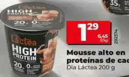 Dia Dia lactea - mousse alto en proteínas de cacao oferta
