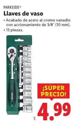 Parkside - llaves de vaso