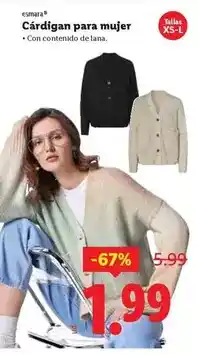 Ocine Esmara - cárdigan para mujer oferta