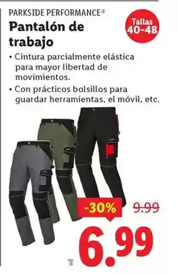Ocine Parkside performance - pantalón de trabajo oferta