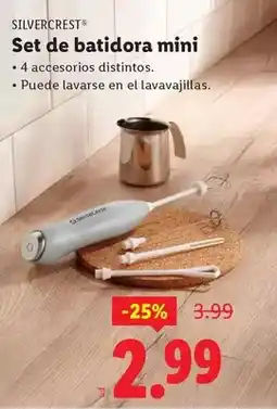 Ocine Silvercrest - set de batidora mini oferta