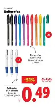 Ocine Crelando - bolígrafos oferta