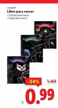 Ocine Crelando - libro para rascar oferta