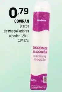 Coviran Coviran - discos desmaquilladores algodon oferta