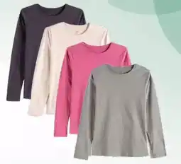 Carrefour Camiseta lisa de manga larga oferta