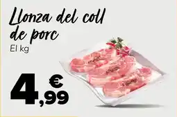 Supeco Llonza del coll de porc oferta