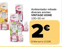 Supeco VINTAGE HOME Ambientador mikado diverses aromes oferta