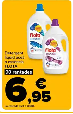 Supeco FLOTA Detergent líquid oceà o essència oferta
