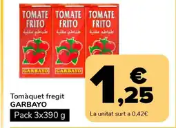 Supeco GARBAYO Tomàquet fregit oferta