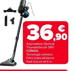 Supeco CONGA Aspiradora Vertical Thunderbrush 560 oferta
